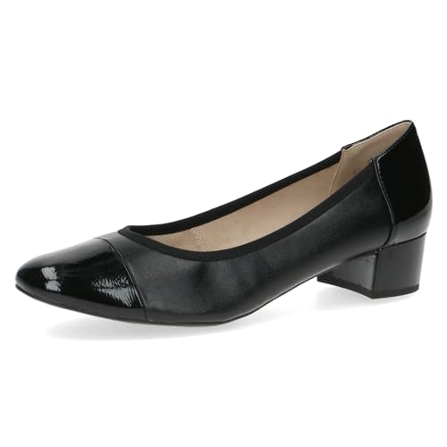CAPRICE Decolleté da Donna 9-22317-42, Larghezza G, Pettine Nero, 37 EU