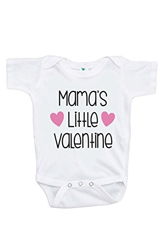 Custom Party Shop Girl's Mama's Little Valentine's Day Onepiece 12-18 Months