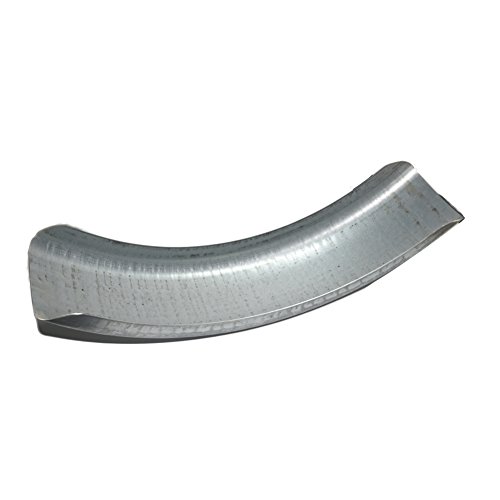 Motorcycle Raw Steel 6" Flat Bobbed Front & Rear Fender for Harley Bobber Custom - Thumbnail 7