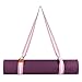 YOGALAND Premium Yoga Mat with Carrier Strap – Yoga Mat 6mm 1/4-Inch Thick, Non-Slip, Eco-Friendly Lightweight, Extra Large 72 x 24 for Yoga, Pilates, Exercise, Fitness (Purple)thumb 1