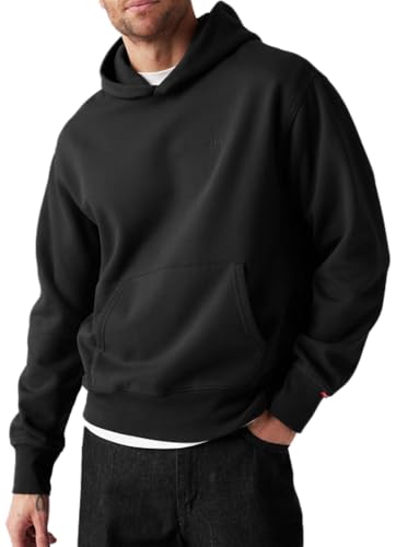 The Authentic Sweat à Capuche Black Agate Garment, Vêtement d'agate Noire, M