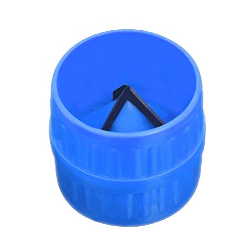 Wostore Pipe Reamer for Inner-Outer Copper Aluminum and Soft Steel Tubing 3/16 to 1-1/2 Inch Blue
