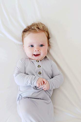 Marlowe-Co-Bamboo-Knotted-Newborn-Baby-Gown-Ultra-Soft-Knotted-Sleeper-Gown-for-Baby-Boy-and-Girl
