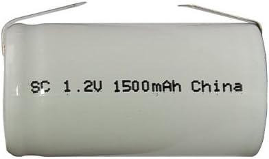 500 X Sub-C 1500 Mah Nicd Batteries With Tabs