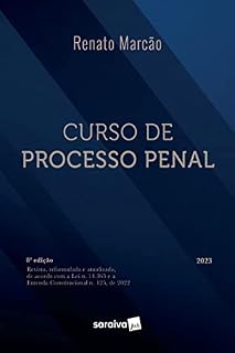 Livro Curso de Processo Penal - 8ª edição 2023