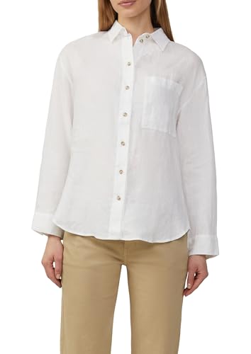 s.Oliver 2163684 Blouse, Blanc, 48 Femmes