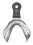 Osung TSELL Dental Impression Tray, Edentulous, S.S, L-Lower
