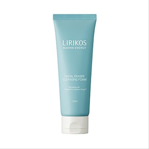 Lirikos Marine Energy Facial Eraser Cleansing Foam, 5.07 FL. OZ. e