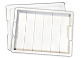 Darice 2-Piece Elizabeth Ward Bead Storage Solutions Empty Storage Tray