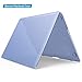 IBENZER Compatible with Old Version MacBook Air 13 Inch Case (2017-2010 Release), Models: A1466/A1369, Plastic Hard Shell Case with Keyboard & Screen Cover for Mac Air 13, Serenity Blue, A1301SRL+2