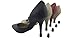 Scarlet Heel Tip LITE: Slip-On Heel Cap to Instantly Repair Shoe & Reduce Noise (Medium, Small, Black)