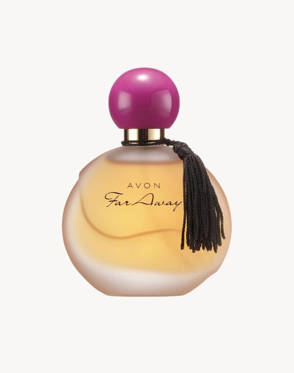 AVON Far Away Eau de Parfum Spray for Women, 1.7 fl. oz. – Clean Fragrance | Far Away Signature Scent | Floral & Spicy Blend Far Away Perfume | Far Away Perfume for Women