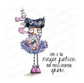 Stamping Bella Rubber Stamp - OB Love Potion