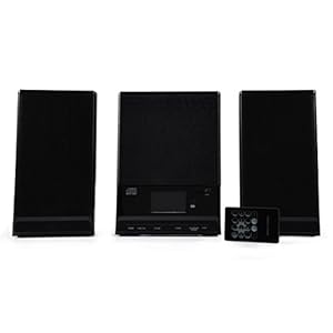 ONN CD Mini Stereo System with Bluetooth Wireless Technology, FM Radio and Remote Control