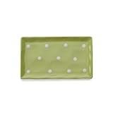 Maxwell and Williams Sprinkle Rectangular Tray, 10-Inch, Lime