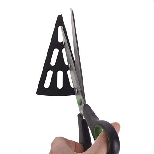 Keuken Gadget 2 in 1 Pizza Schaar Cutter Slicer Lade Divider Voedsel Serveerwerk Gereedschap Chopper Pizza Cutter Non… - Afbeelding 3