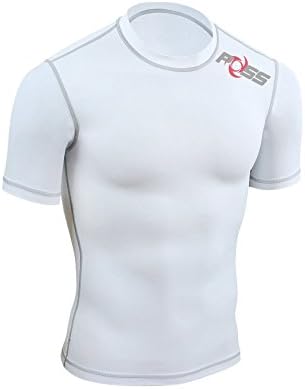 POSS Workout Training Compression Short Sleeve Rash Guard Size S-XXL Available SPF 50 Protection