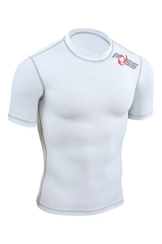 POSS Workout Training Compression Short Sleeve Rash Guard Size S-XXL Available SPF 50 Protection
