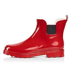 NORTY - Womens Ankle Rain Boots - Ladies Waterproof
