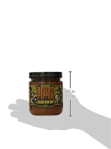 Desert Pepper Spicy Black Bean Dip (16 Ounces, 1) - Thumbnail 5
