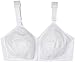Exquisite Form Women's Front Close Classic Support Bra 5100530, White, 40D