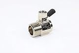 EZ (EZ-201) Silver NPT 3/4-14 Thread Size Oil Drain Valve