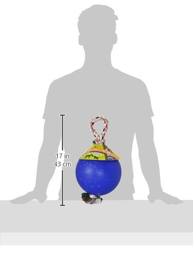 Jolly Pets 8-Inch Romp-n-Roll, Blue