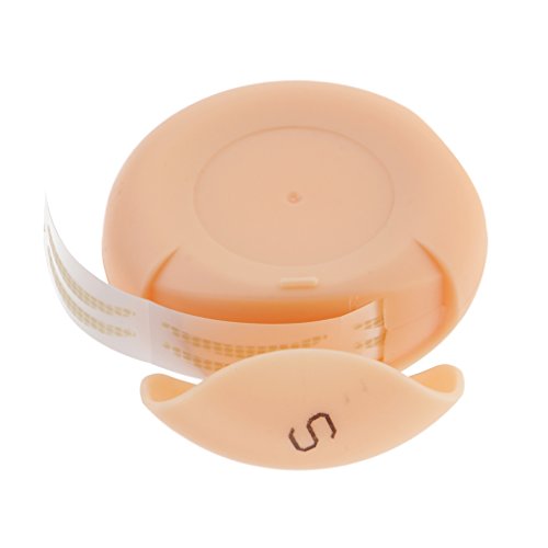 SunniMix 150 Pairs Large/Small Breathable Eyelid Tape Paste Super Invisible Double Eyelid Sticker - Orange S