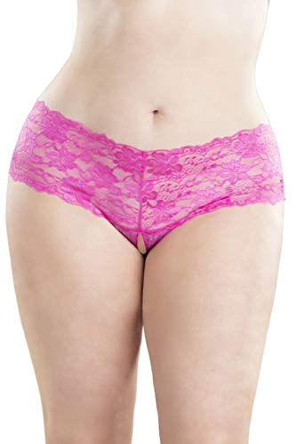 Oh là là Chéri Women's Lingerie Good Night Kiss Boyshort Black