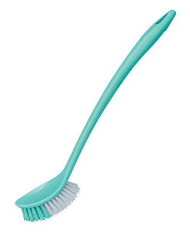 Spotzero by Milton Plastic Toilet Brush Oval (Aqua Green)