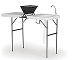 Old Cedar Outfitters Folding BBQ Table, Chef Prep