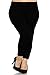 Basico Womens Plus Size Fashion Leggings (Black)