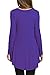 HOTOUCH Women's Flare Hem Tunic and Long Sleeve V-Neck Tunic Tops