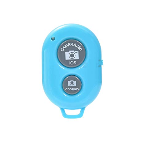 Vomoco Wireless Bluetooth Shutter Button Selfie and Picture Clicker/Portable/Lithium Ion Cell Compatible with Android an