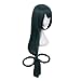 HLZG Asui Tsuyu Cosplay Wig My Hero Academia Costume Long Straight Green Hair
