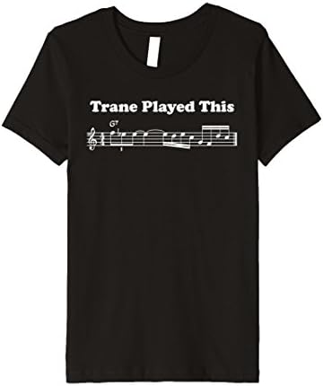 Kids Trane Played This jazz music t-shirt 12 Black