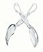 Kitchen Salad Tongs - Best For Serving, Handling Food Or Combining Salads And Fruits In A Bowl- 100% Deluxe Plastic - 11" - Makes A Great Gift