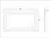 40X24 Inch LED Lighted Bathroom Mirror with Dimmable Touch Switch (GS099D-4024) (40X24 inch)