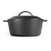 Westinghouse WFL545 Select Series Seasoned Cast Iron 5 Quart Dutch Oven
