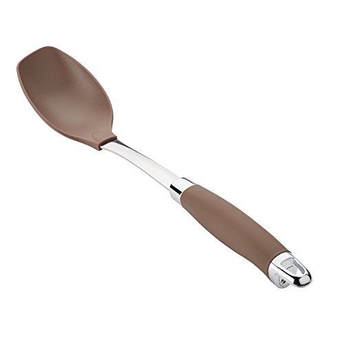 Anolon SureGrip Nonstick Nylon Mini Solid Spoon, Bronze 13.25-Inch, Tools And Gadgets
