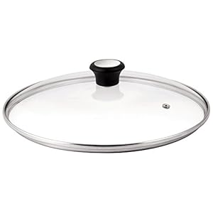 Tefal 280977 Glazen deksel, Voor pannen met een diameter van 28 cm – Hittebestendig tot 180°C