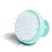 Vanity Planet Groove Scalp Massager (Bombshell Blue) Rejuvenating Handheld Shampoo Brush, 2-Speed Vibrating, Water Resistant