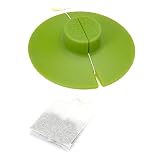 Primula Tea Bag Buddy - Easy to Use - Mess Free - Multipurpose - 100% Silicone - Green