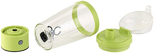 Rosenstein & Söhne Shaker: Selbstrührender Trinkbecher mit elektrischem Quirl, 450 ml, BPA-frei (Mixbecher) – Bild 6