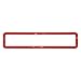 opar Red Emergency Light Switch Cover Trim for 2011-2018 Jeep JK Wrangler & Unlimited