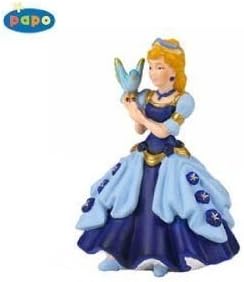 Princess with Bird Blue