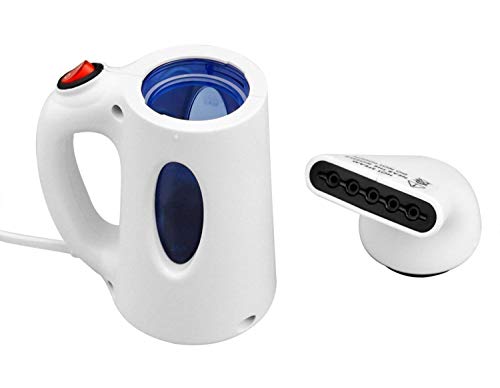 CamKing Handheld, 130ml Portable Fast Heat-up Powerful Travel Garment Clothes Steamer, GT-006, White