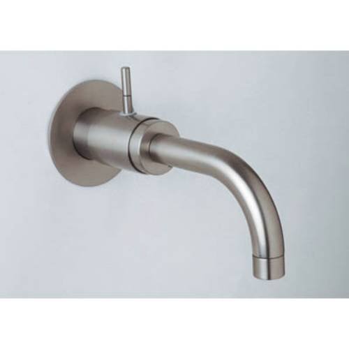 Rohl ST251L Modern Wall Mounted Bathroom Faucet with Metal Lever Handle