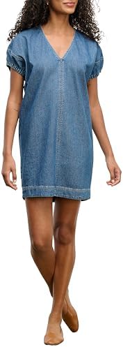 nic and zoe denim dress NIC+ZOE Women's Denim Sarah Dress Mid Wash XX-Large at Amazon Women's Clothing store