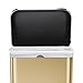 simplehuman 45 Liter / 12 Gallon Trash can, Brass Stainless Steel